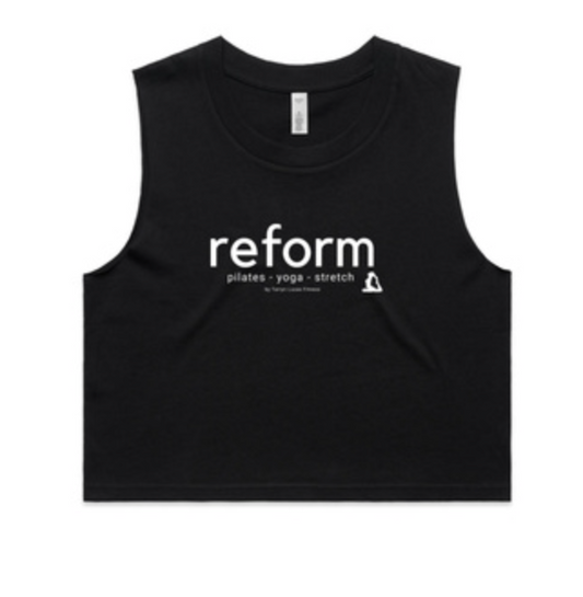 Womens REFORM Crop Singlet