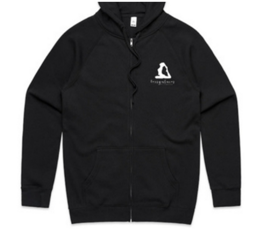TLF Official Zip up Hoodie Black